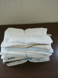 №5(布タオルウエス：カット有・無とも約1キロ550円)