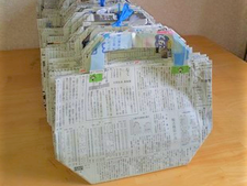 新聞トートバック100枚300円