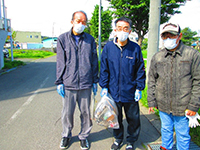 町内会活動への参加（ゴミ拾い）